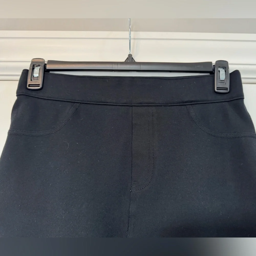 Spanx 20202R Perfect Black Ponte Ankle Pant Women’s Size L - Picture 14 of 15
